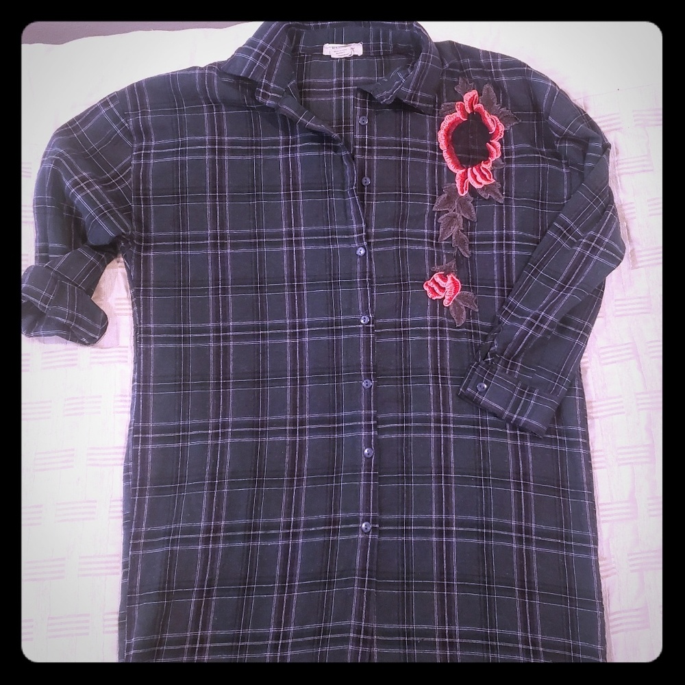 Flannel dress